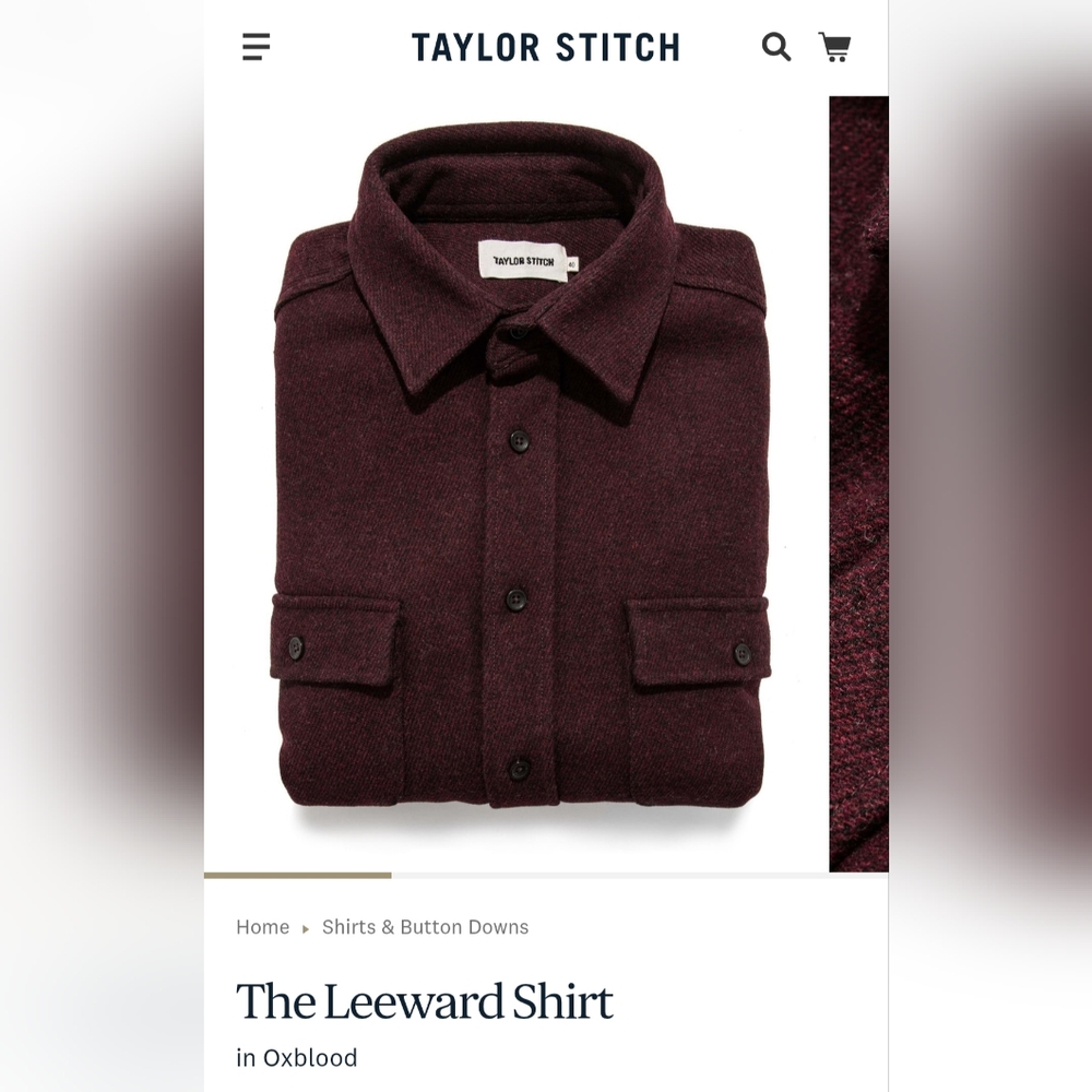 Taylor Stitch Leeward Shirt